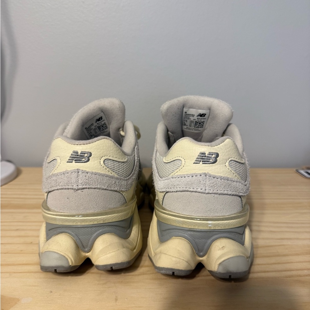 New Balance Gray and Cream 9060s - Picture 4 of 5